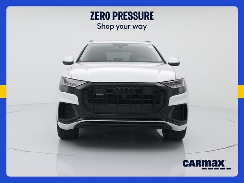 White 2021 Audi Q8 Prestige