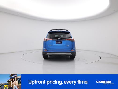 Blue 2018 Toyota RAV4 Hybrid SE