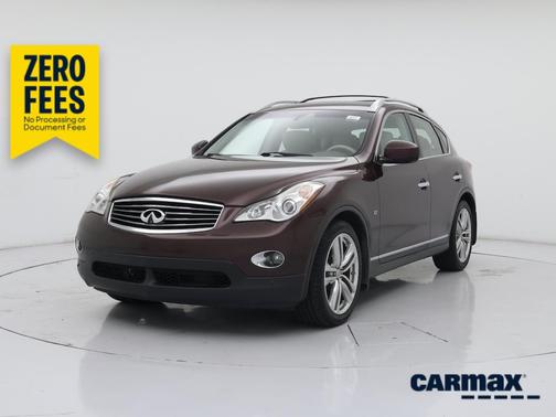 Burgundy 2015 INFINITI QX50 Journey