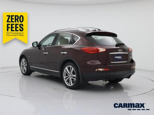Burgundy 2015 INFINITI QX50 Journey