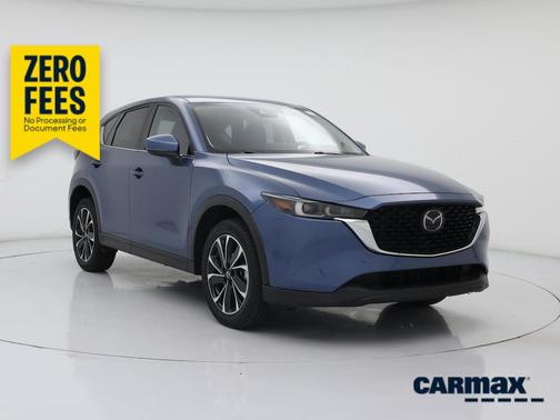 Blue 2023 Mazda CX-5 2.5 S Premium Package