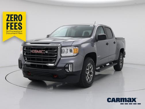 Gray 2021 GMC Canyon AT4