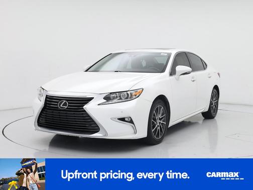 White 2016 Lexus ES 350