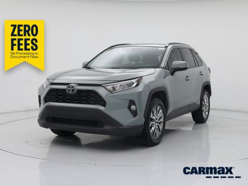 Gray 2021 Toyota RAV4 XLE Premium