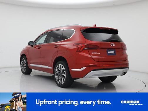 Red 2021 Hyundai SANTA FE Calligraphy