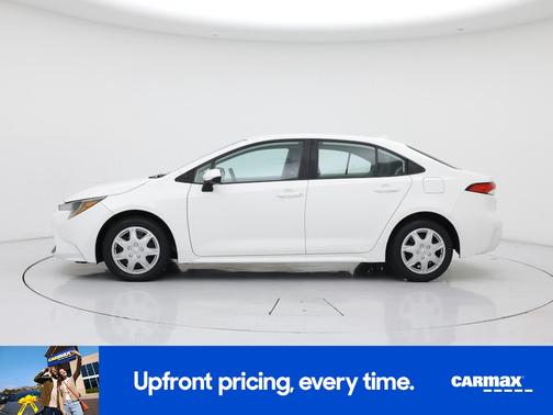 White 2021 Toyota Corolla LE