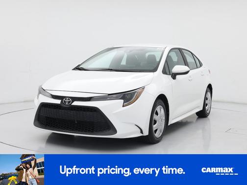 White 2021 Toyota Corolla LE