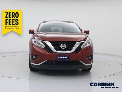 Red 2018 Nissan Murano Platinum