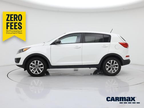 White 2014 Kia Sportage LX