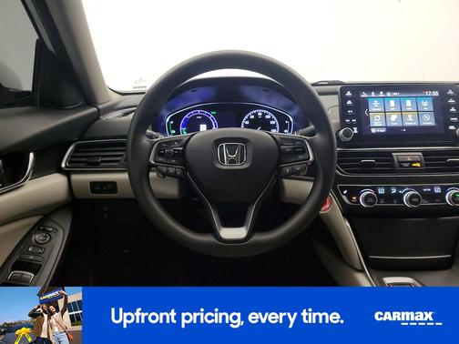 White 2019 Honda Accord Hybrid EX