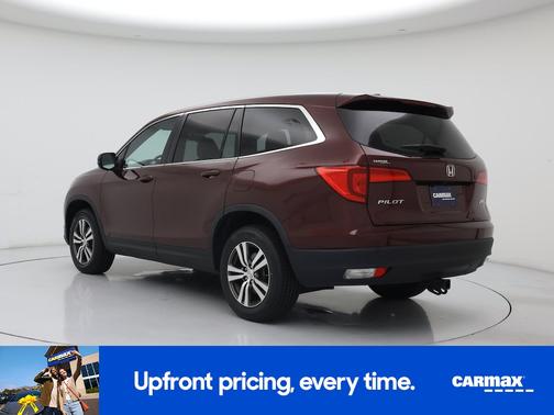 Burgundy 2018 Honda Pilot EX