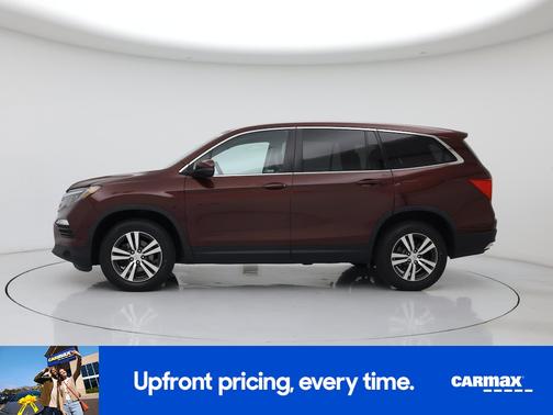 Burgundy 2018 Honda Pilot EX
