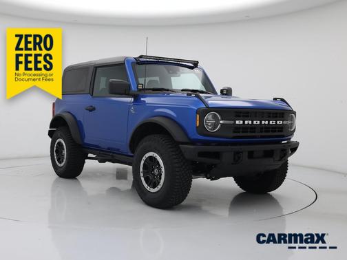 Blue 2021 Ford Bronco Black Diamond