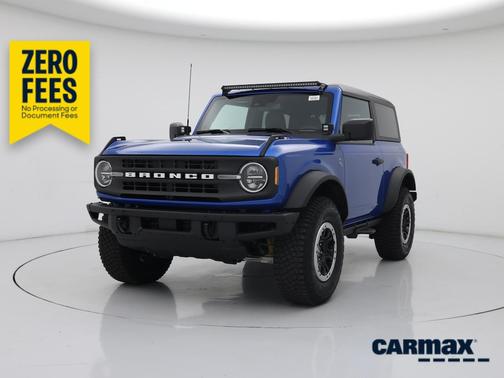 Blue 2021 Ford Bronco Black Diamond