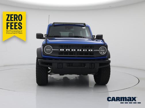 Blue 2021 Ford Bronco Black Diamond