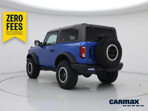 Blue 2021 Ford Bronco Black Diamond