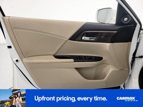 White 2016 Honda Accord EX-L