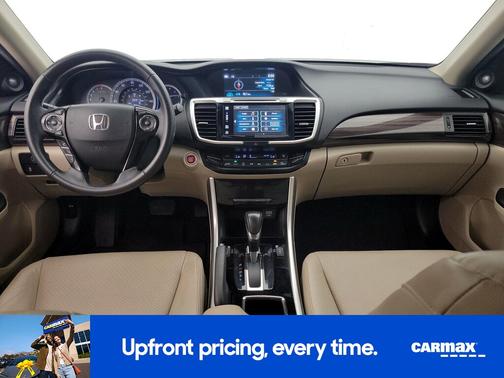 White 2016 Honda Accord EX-L