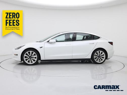 White 2020 Tesla Model 3 Long Range