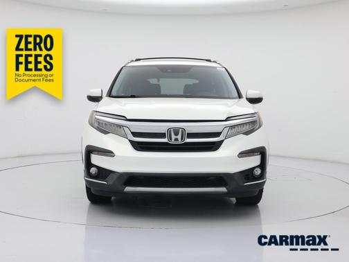 White 2019 Honda Pilot Elite