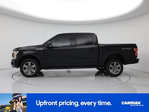 Black 2018 Ford F-150 XLT