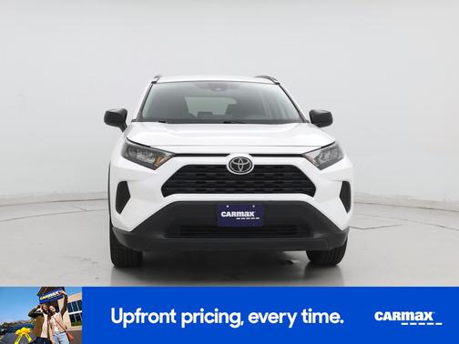 White 2021 Toyota RAV4 LE