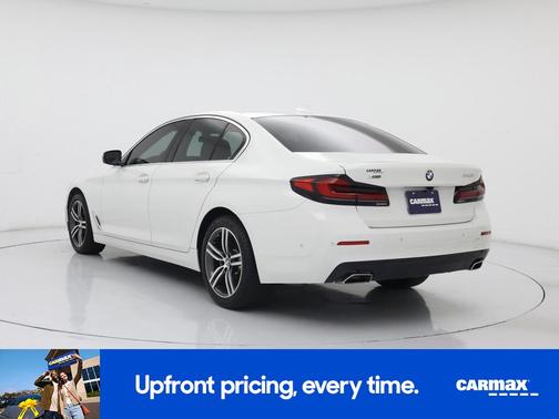 White 2021 BMW 540 XI
