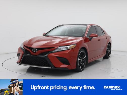 Red 2019 Toyota Camry XSE