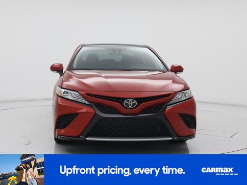 Red 2019 Toyota Camry XSE