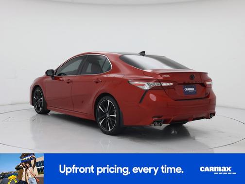 Red 2019 Toyota Camry XSE