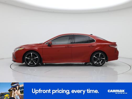 Red 2019 Toyota Camry XSE