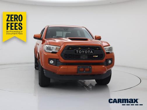 Orange 2018 Toyota Tacoma TRD Sport