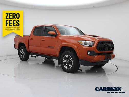 Orange 2018 Toyota Tacoma TRD Sport