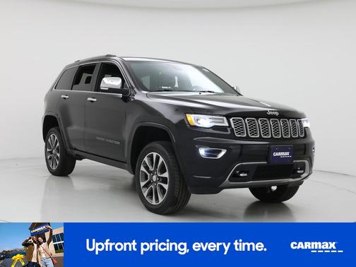 Black 2017 Jeep Grand Cherokee Overland SUV