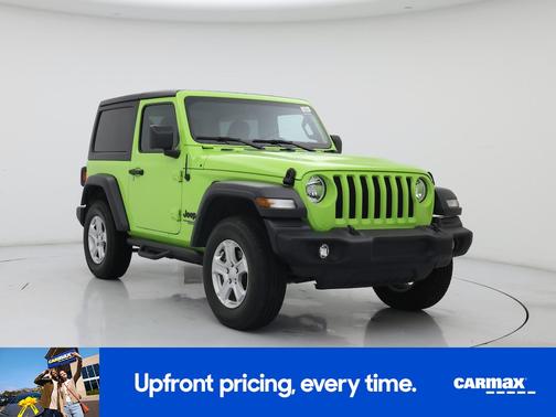 Green 2021 Jeep Wrangler Sport S