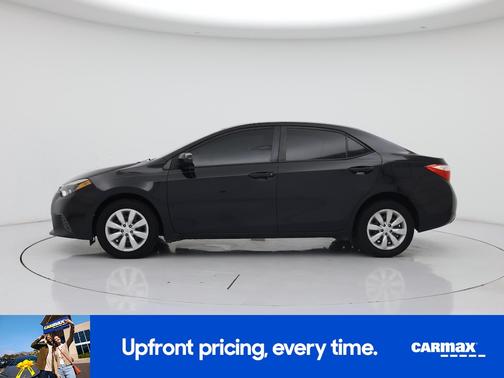 Black 2016 Toyota Corolla LE
