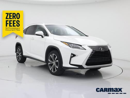 White 2017 Lexus RX 350