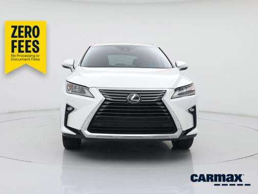 White 2017 Lexus RX 350