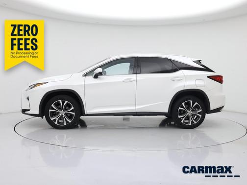 White 2017 Lexus RX 350
