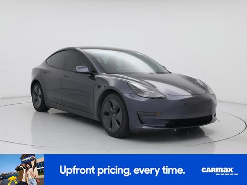 Gray 2021 Tesla Model 3 Long Range
