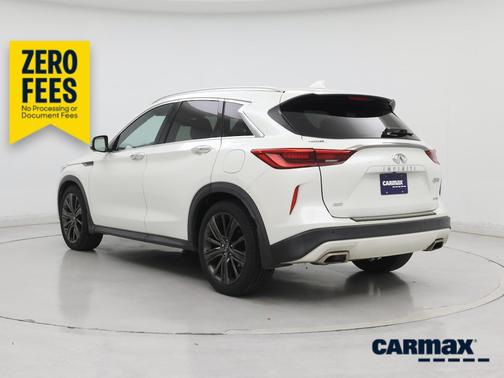 White 2020 INFINITI QX50 Essential