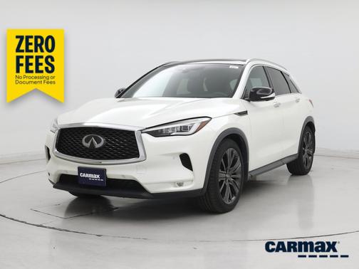 White 2020 INFINITI QX50 Essential