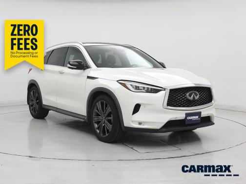 White 2020 INFINITI QX50 Essential