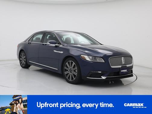 Blue 2017 Lincoln Continental Reserve