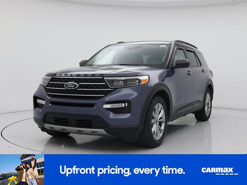 Blue 2021 Ford Explorer XLT