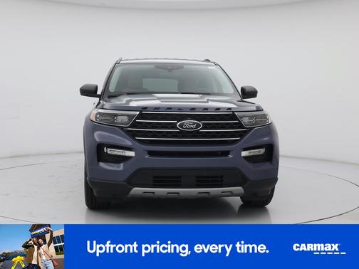 Blue 2021 Ford Explorer XLT