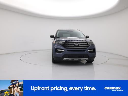 Blue 2021 Ford Explorer XLT