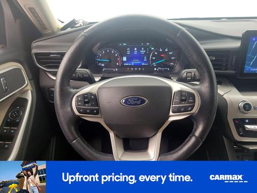 Blue 2021 Ford Explorer XLT