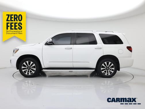 White 2018 Toyota Sequoia Limited