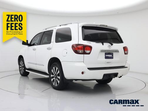 White 2018 Toyota Sequoia Limited